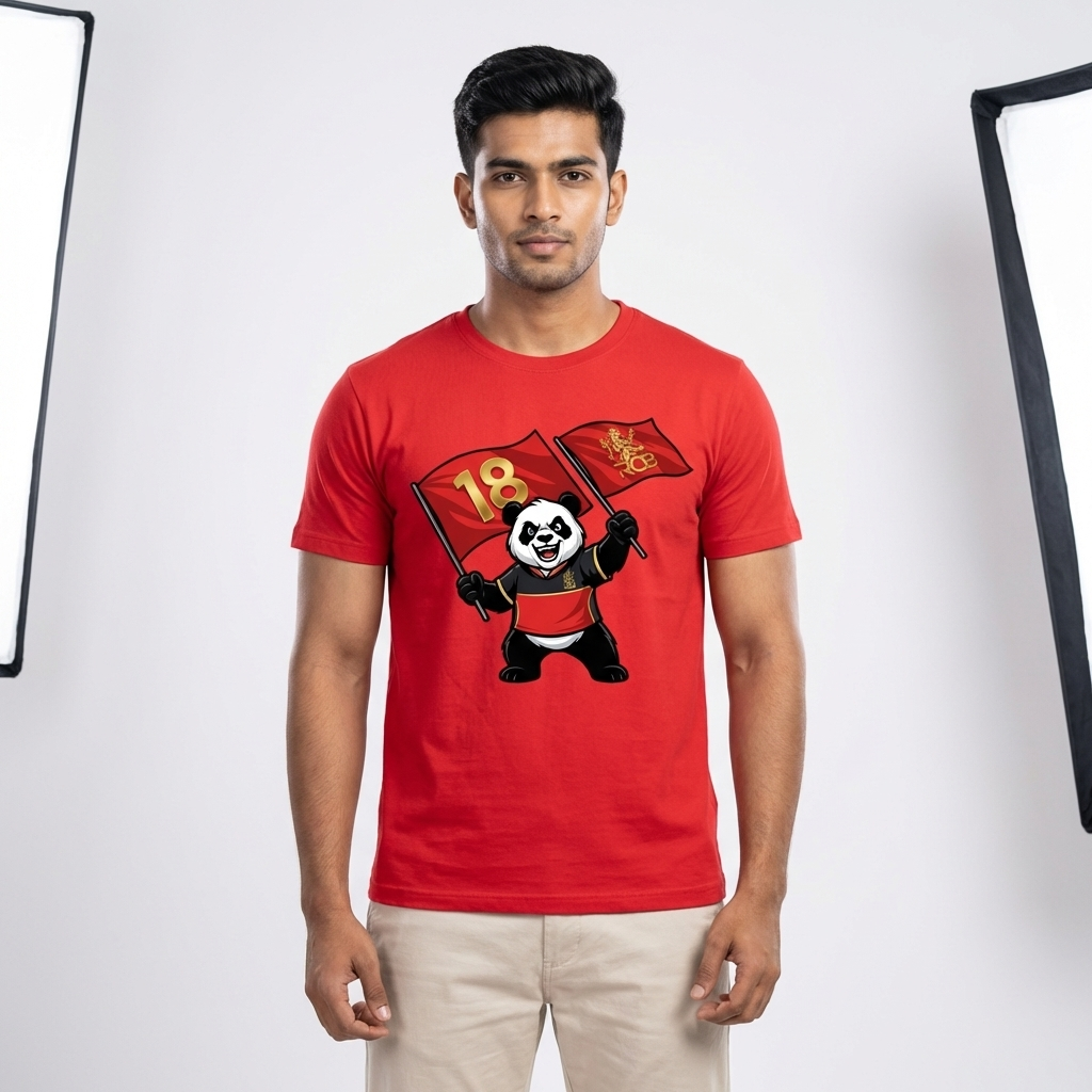 DressPanda X RCB Panda - Red