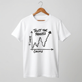 Trust The Process Oversized T-Shirt | Motivational Growth Mindset Tee - Men's