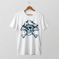 Skull Oversized T-Shirt | Bold Classic Skull Art Tee - Men's