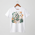 Zen Lady Oversized T-Shirt | Feminine Meditation Spiritual Tee - Men's