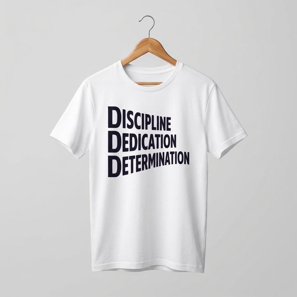 DDD Graphic T-Shirt | Dare Dream Dominate Motivation Tee - Women's