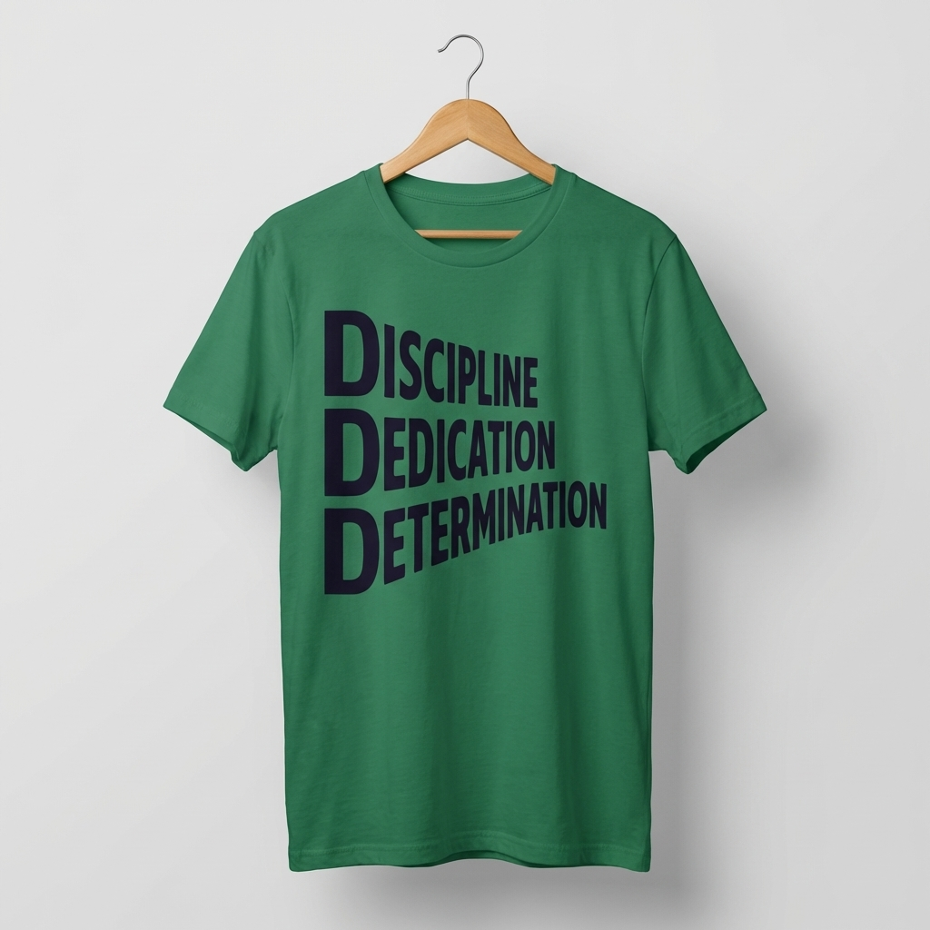 DDD Graphic T-Shirt | Dare Dream Dominate Motivation Tee - Women's