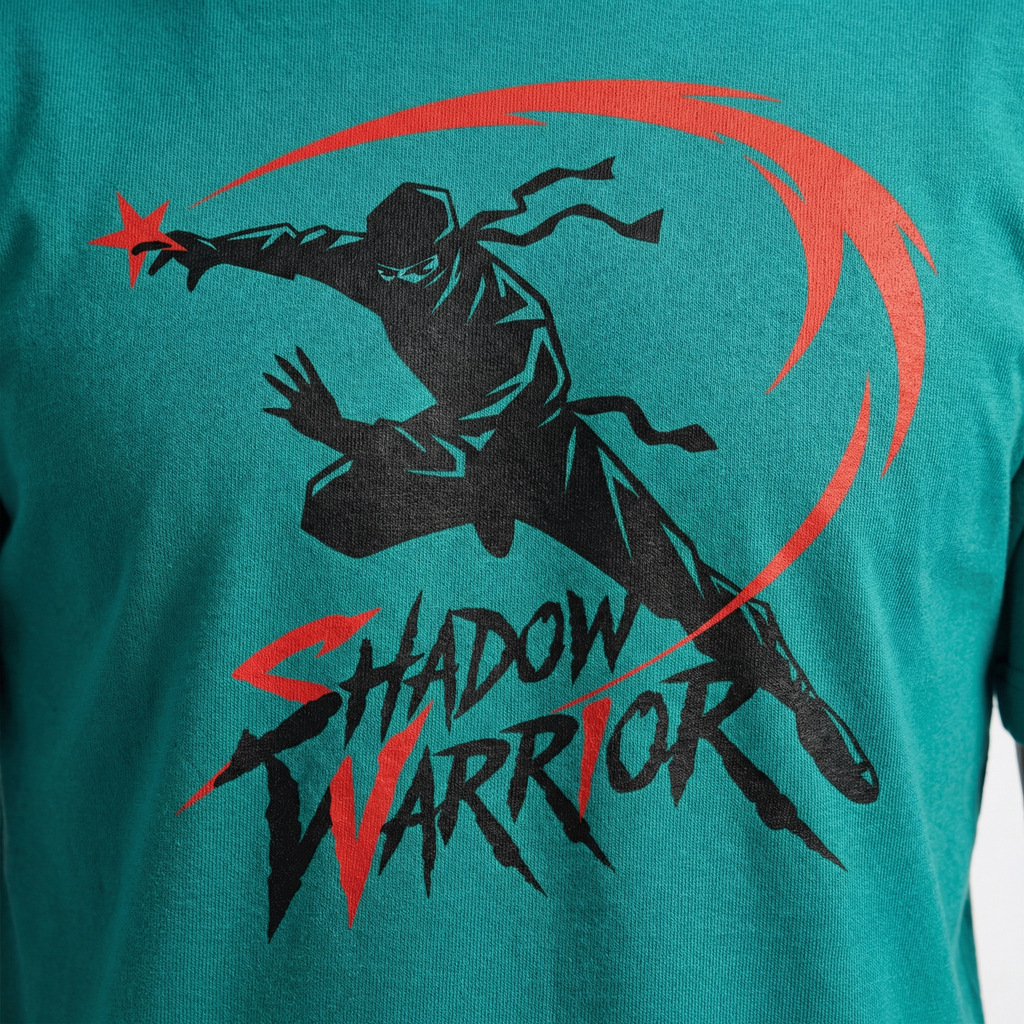 Shadow Warrior T-Shirt | Ninja Action Graphic Tee – Men's
