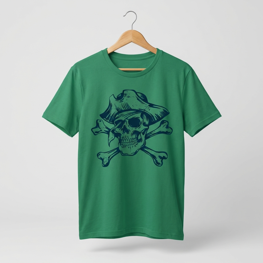 Skull Graphic T-Shirt | Bold Classic Skull Art Tee - Women's