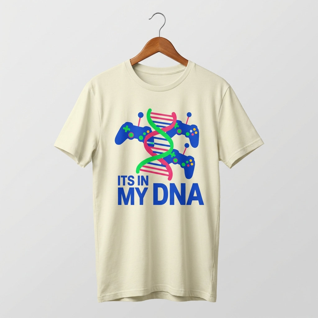 It's My DNA Oversized T-Shirt | Passion Identity Bold Tee - Men's