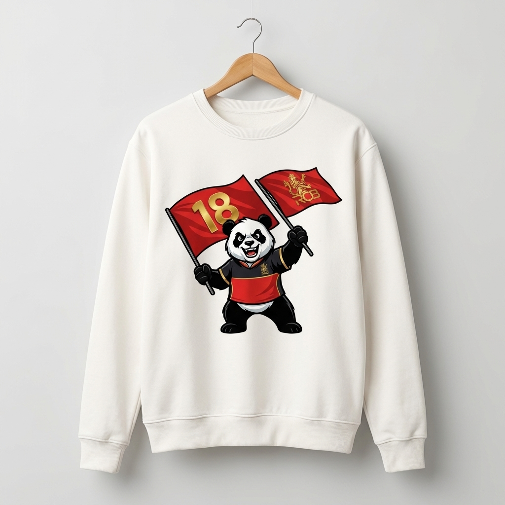 DressPanda X RCB Panda - White