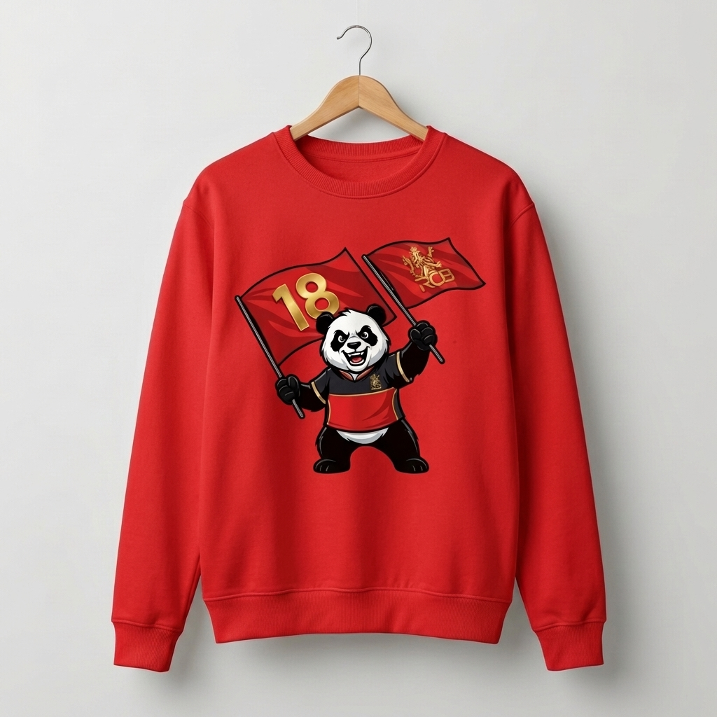DressPanda X RCB Panda - Red