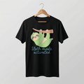 Sloth Mode Activated T-Shirt | Cute Hanging Sloth Tee – Men's