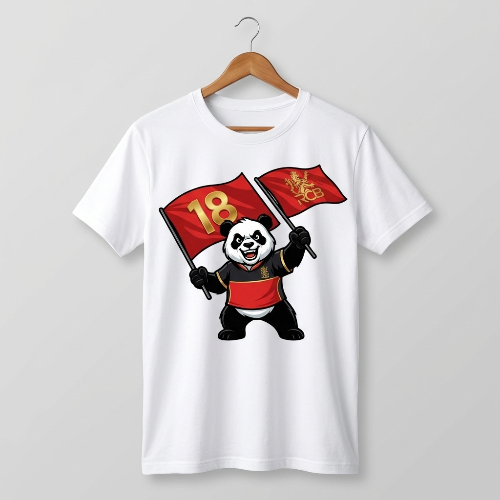 DressPanda X RCB Panda - White