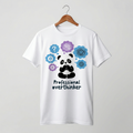 Professional Overthinker Panda T-Shirt | Zen Panda Graphic Tee – Men's