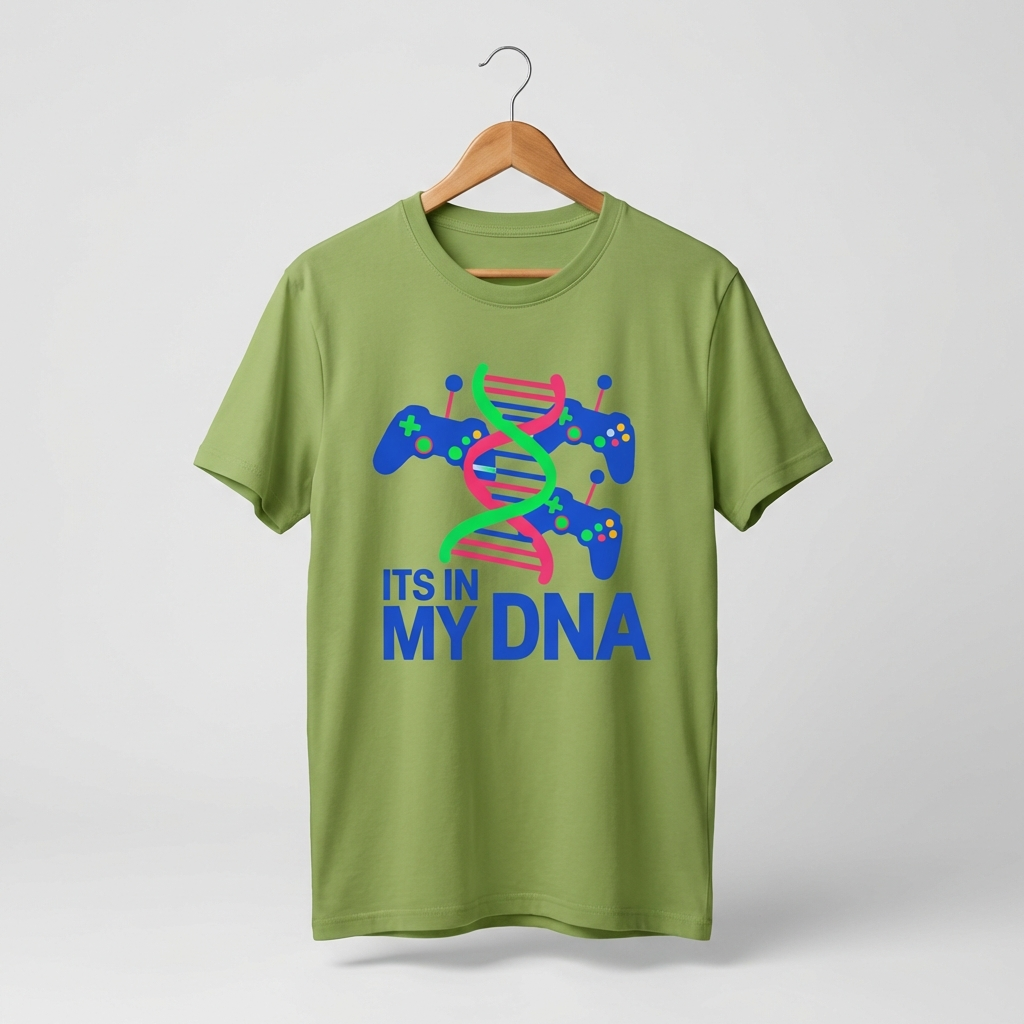 It's My DNA Oversized T-Shirt | Passion Identity Bold Tee - Men's