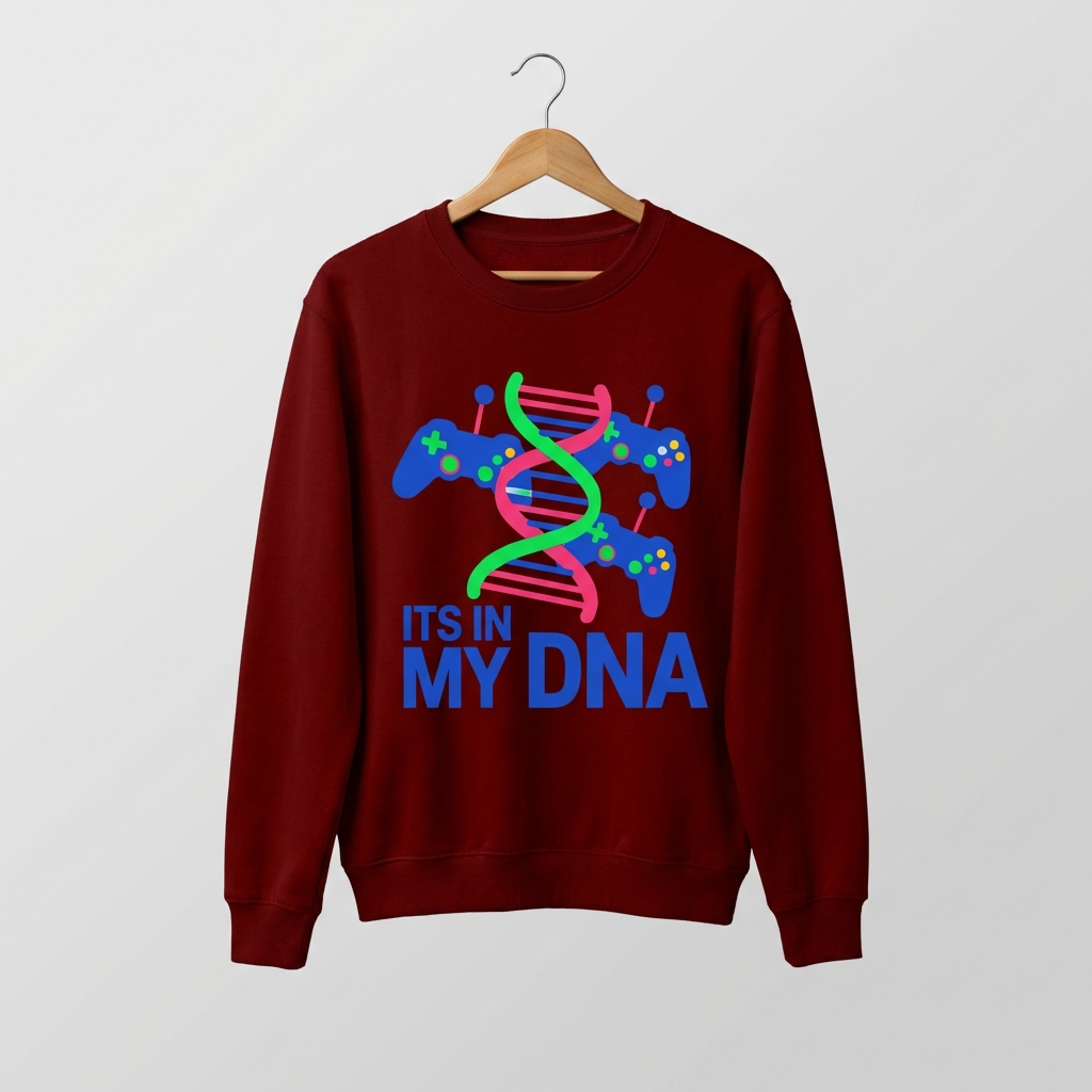 It's My DNA Graphic Sweatshirt | Passion Identity Bold - Men's