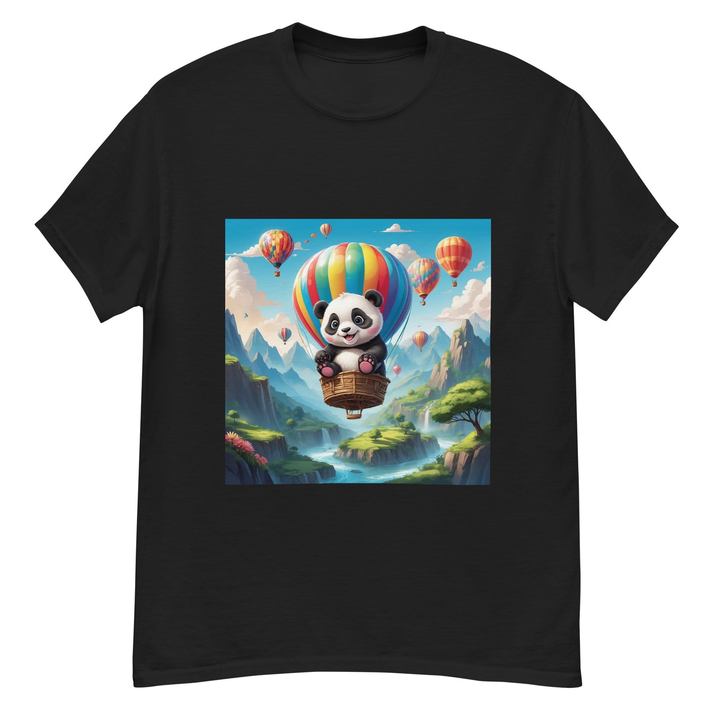 Balloon Panda - Unisex Classic Tee