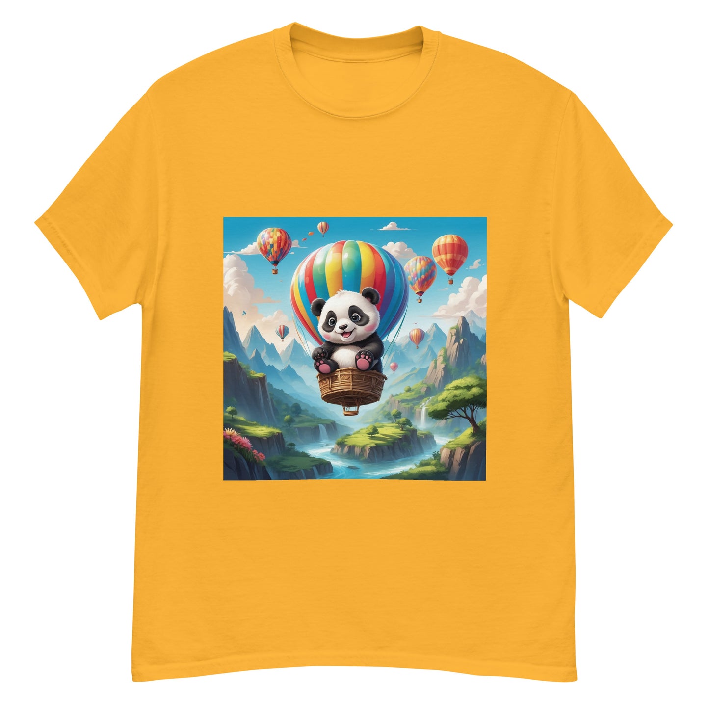 Balloon Panda - Unisex Classic Tee